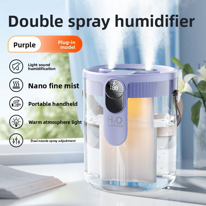 Quiet Large Capacity USB Humidifier for Home and Office