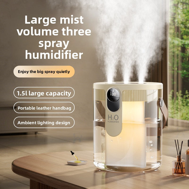 Quiet Large Capacity USB Humidifier for Home and Office