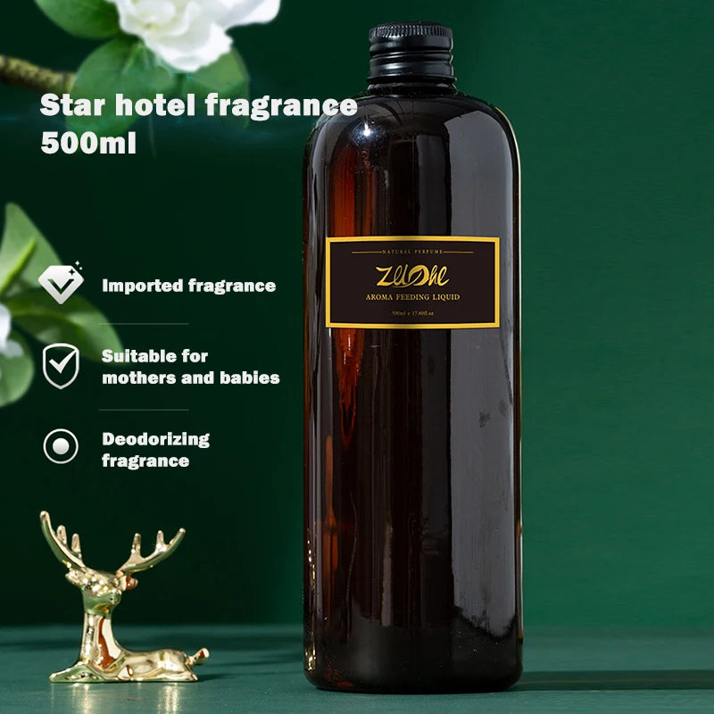Premium Flameless Aromatherapy Essential Oil Diffuser Refill – Long-Lasting Home & Spa Fragrance