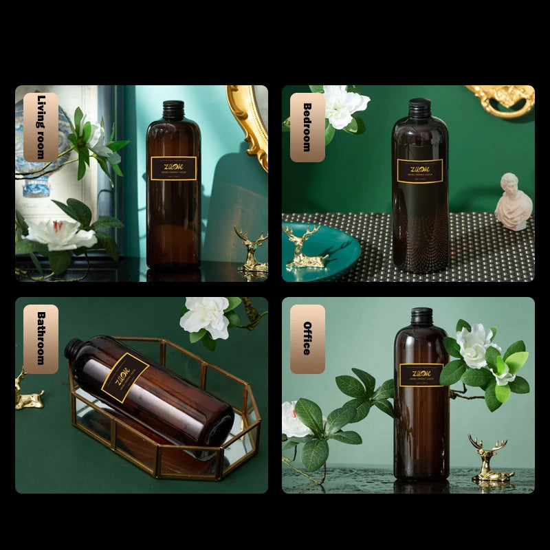 Premium Flameless Aromatherapy Essential Oil Diffuser Refill – Long-Lasting Home & Spa Fragrance