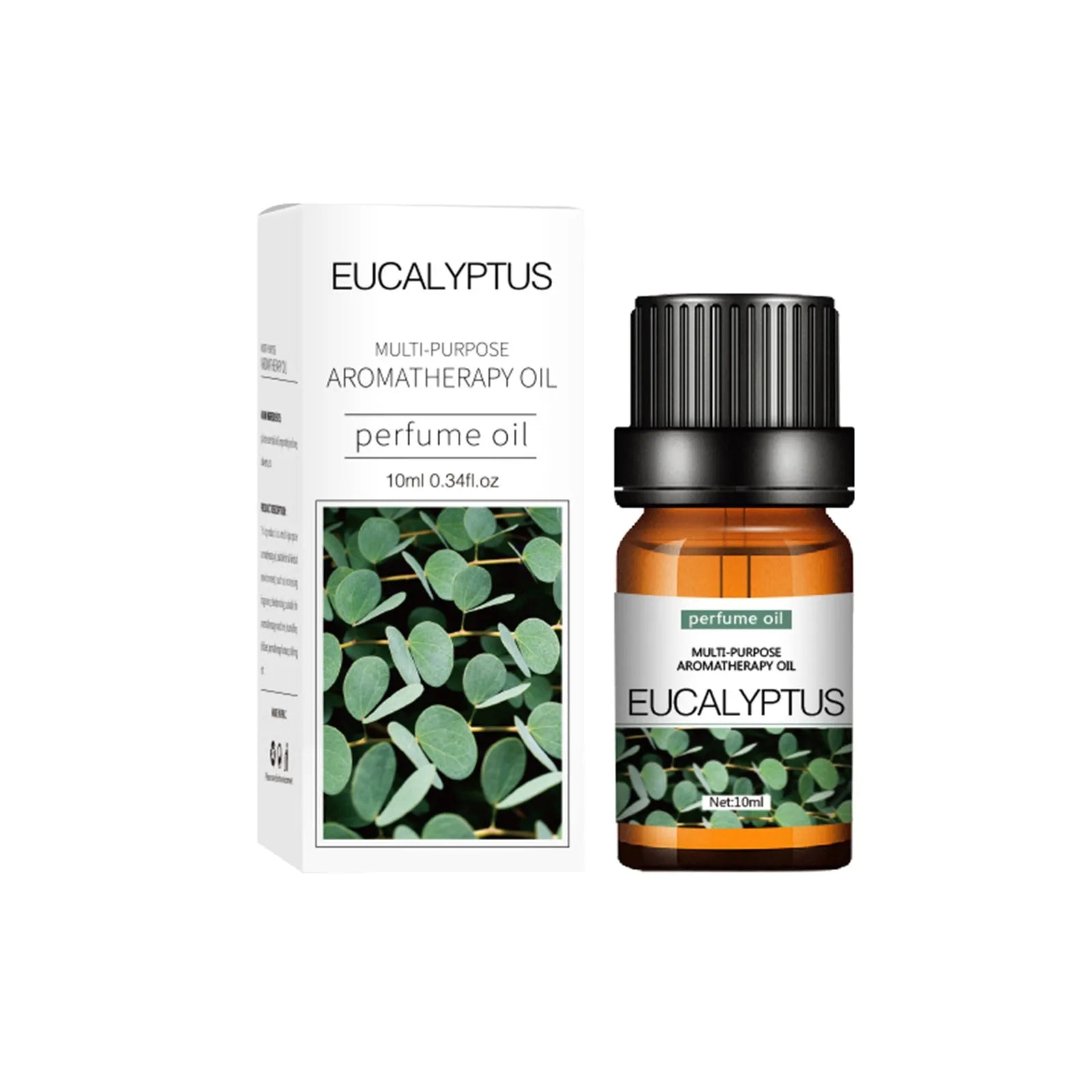 Water-Soluble Aromatherapy Essential Oil for Humidifier & Diffuser — 10ml (19 Scents)