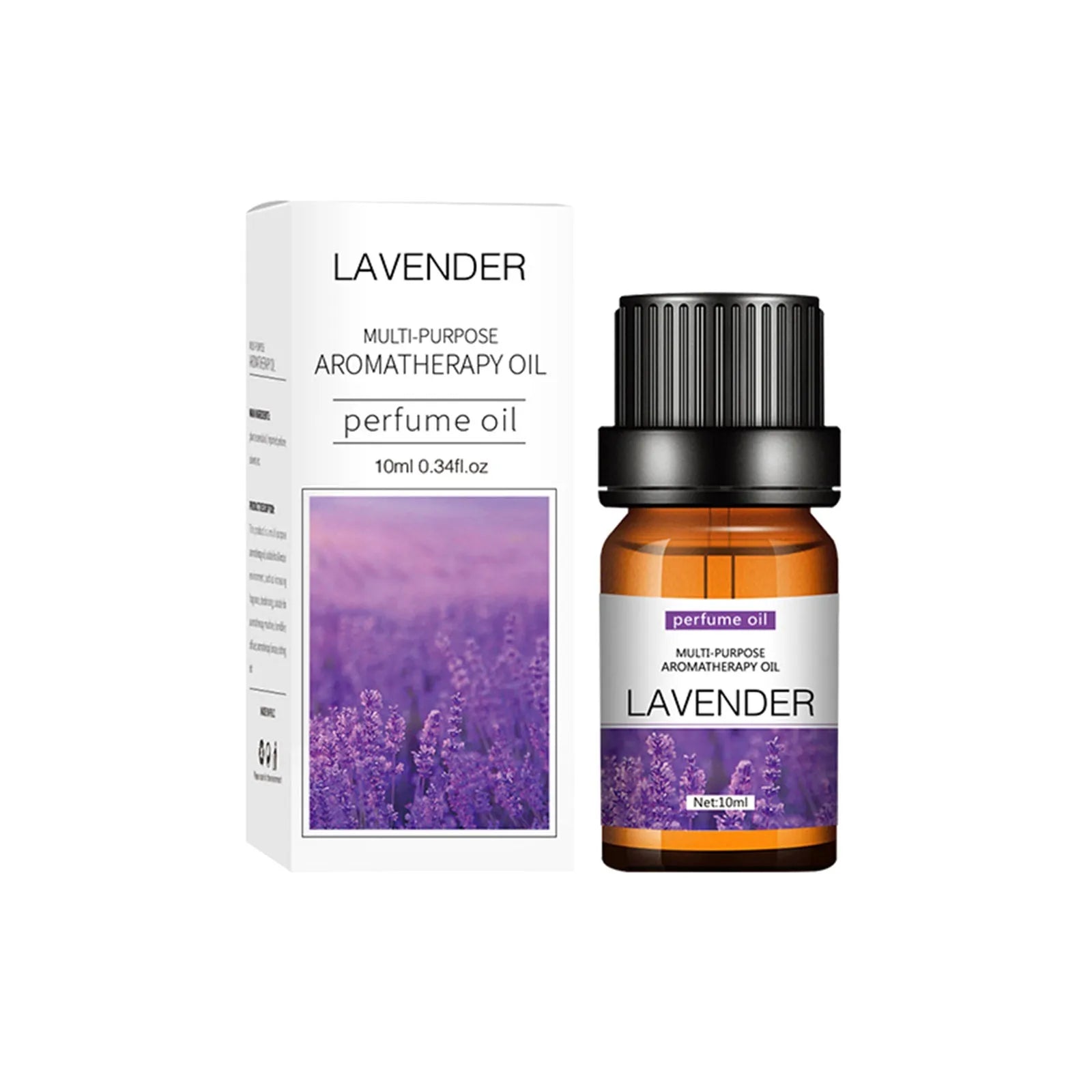 Water-Soluble Aromatherapy Essential Oil for Humidifier & Diffuser — 10ml (19 Scents)