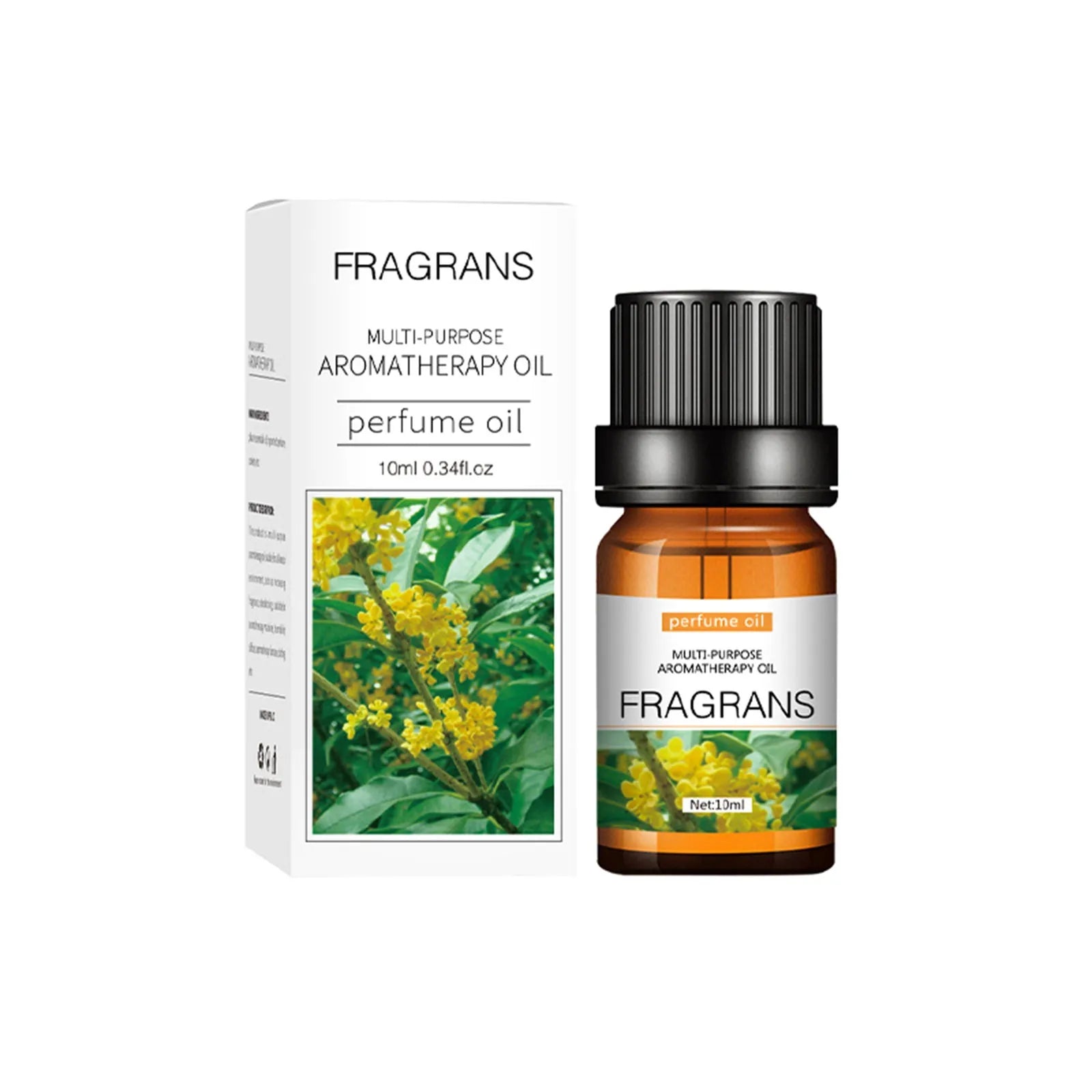 Water-Soluble Aromatherapy Essential Oil for Humidifier & Diffuser — 10ml (19 Scents)