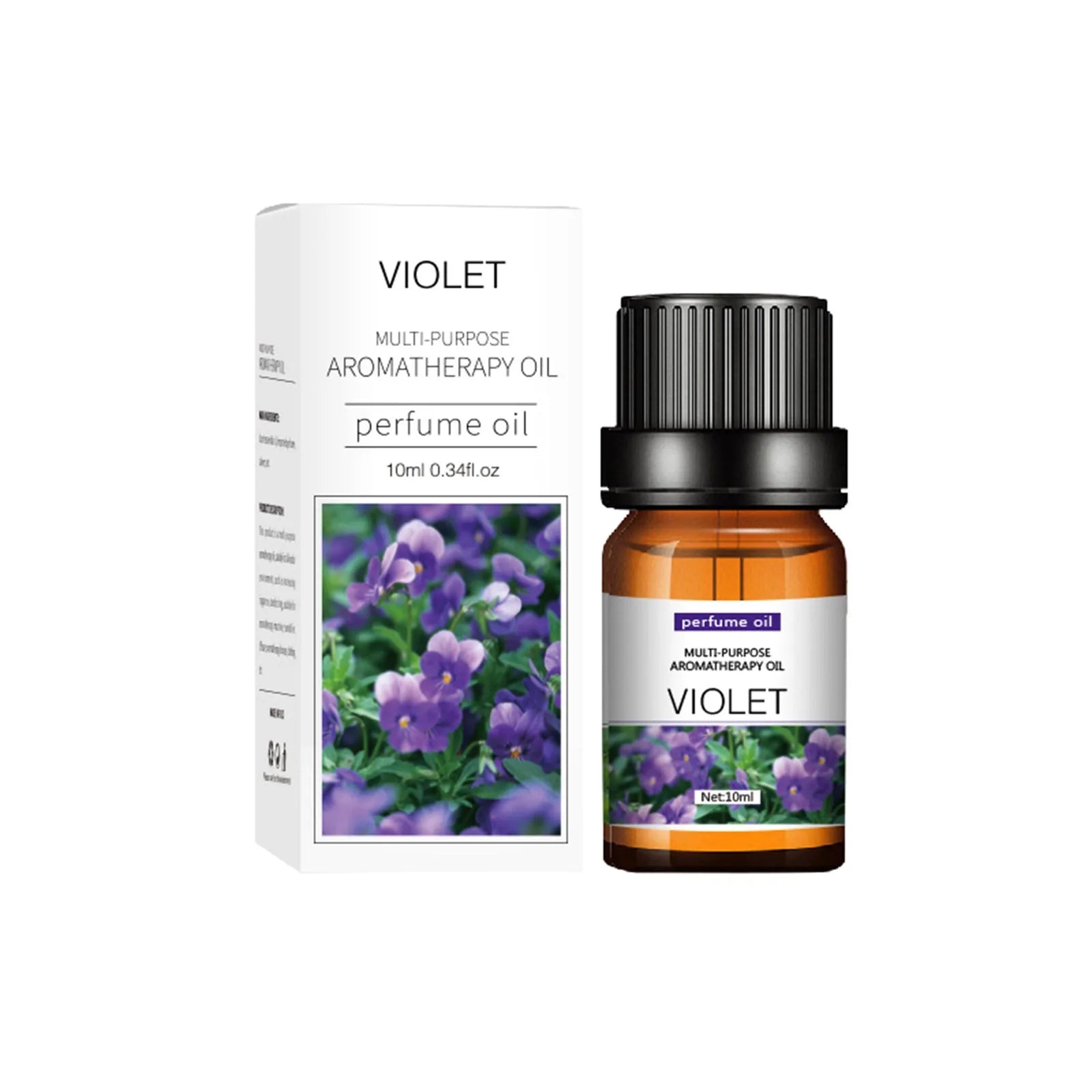 Water-Soluble Aromatherapy Essential Oil for Humidifier & Diffuser — 10ml (19 Scents)