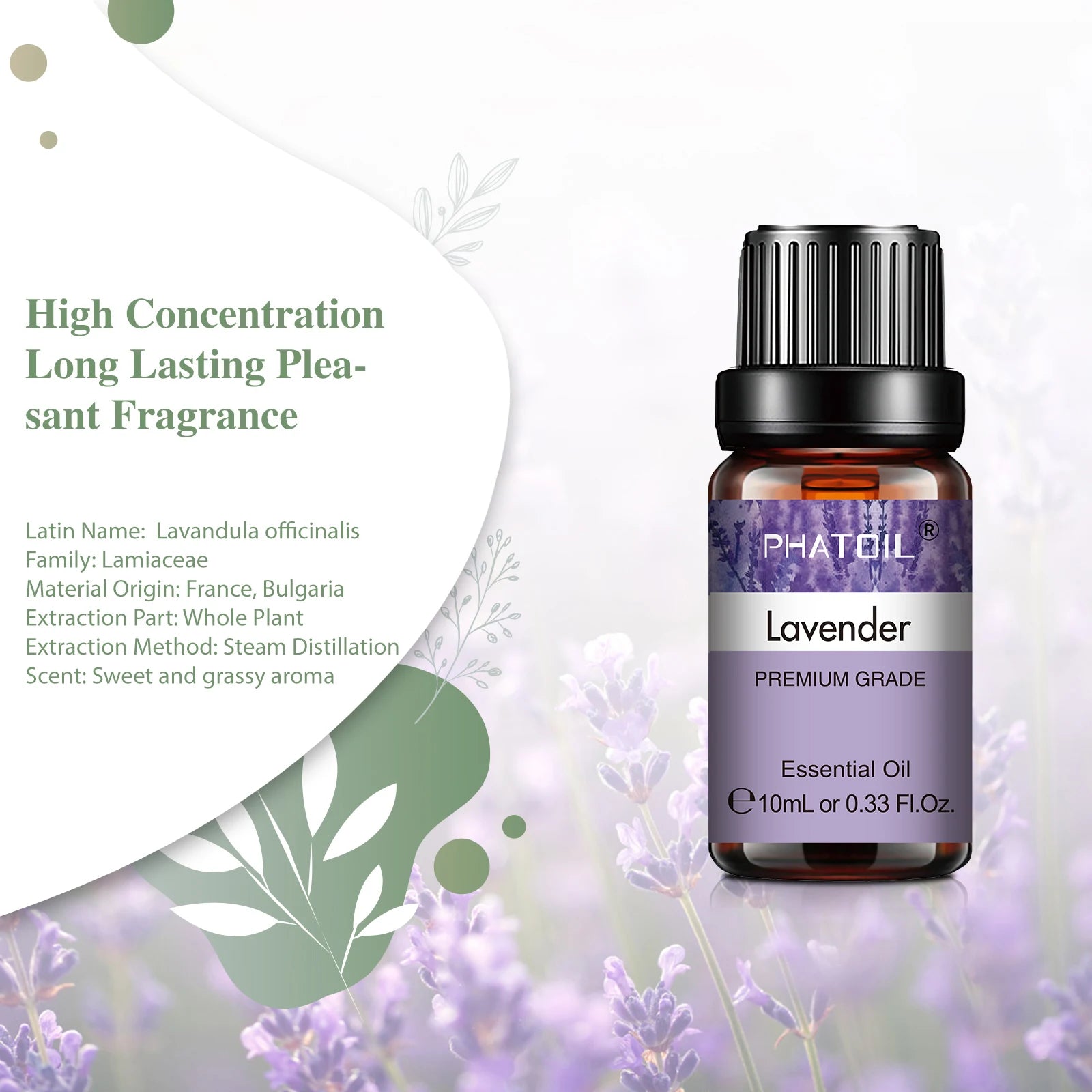 PHATOIL Natural Plant Essential Oil 10ml