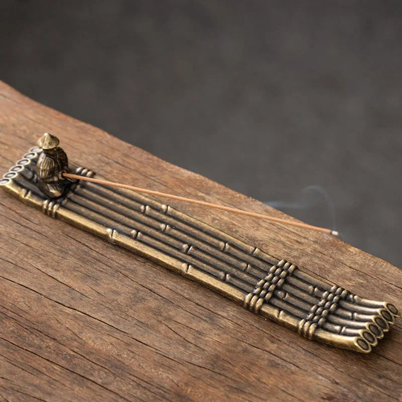 Japanese Incense Holder Boat – Handcrafted Aromatherapy Decor