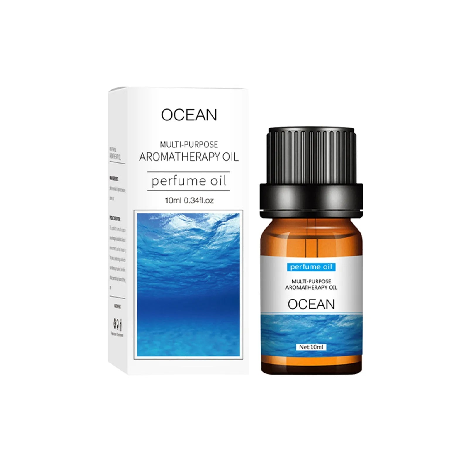 Water-Soluble Aromatherapy Essential Oil for Humidifier & Diffuser — 10ml (19 Scents)