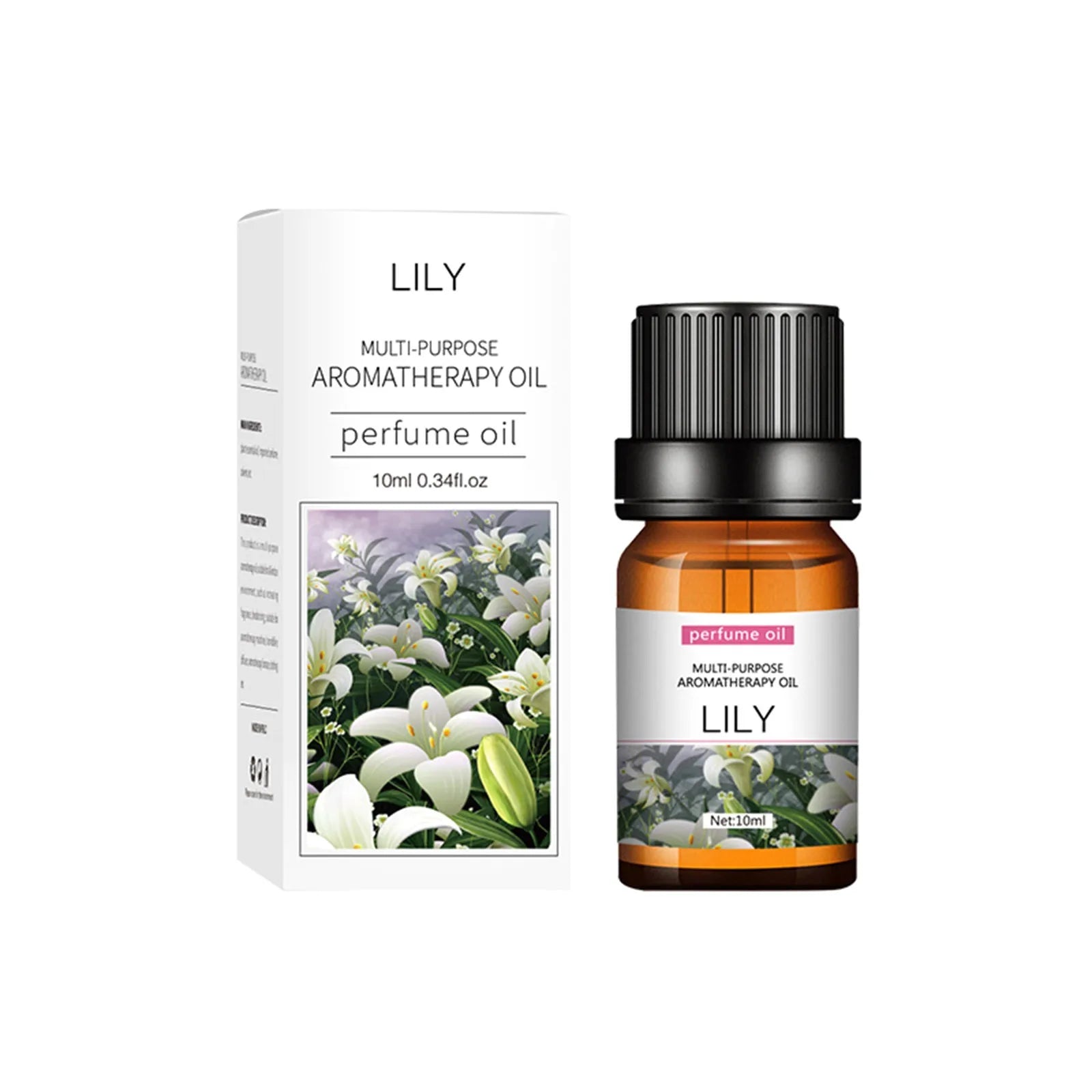 Water-Soluble Aromatherapy Essential Oil for Humidifier & Diffuser — 10ml (19 Scents)