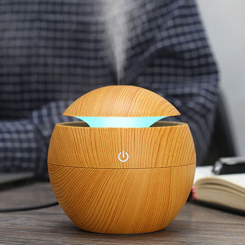 Mushroom Wood Grain USB Humidifier