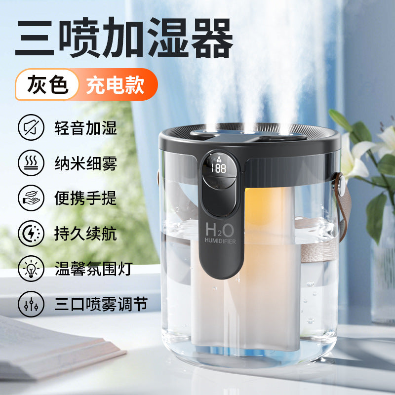 Quiet Large Capacity USB Humidifier for Home and Office